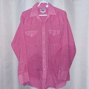 Ely Cattlemen Pearl Snap Button Up L